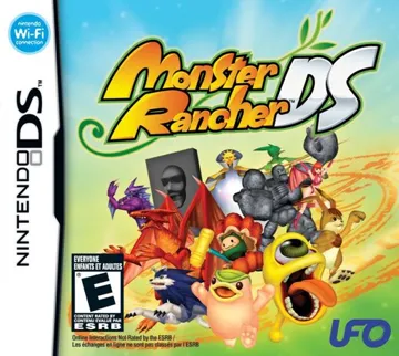 Monster Rancher DS (USA) box cover front